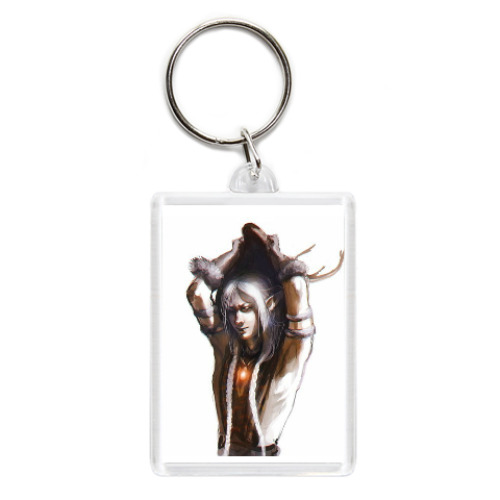 Брелок с принтом Друид