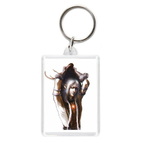 Брелок с принтом Друид