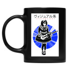 Кружка цветная UV-DTF