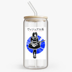 Банка с бамбуковой крышкой