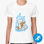 Женская спортивная футболка