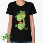 Женская футболка органик