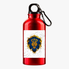 Металлическая бутылка 400 мл UV-DTF