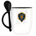 Кружка с ложкой