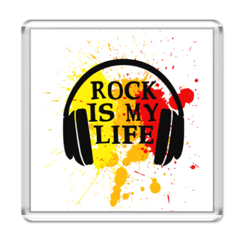 Магнит Rock is my life