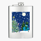 Фляжка стальная