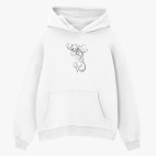 Толстовка худи оверсайз