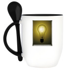 Кружка с ложкой