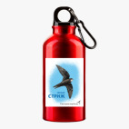 Металлическая бутылка 400 мл UV-DTF