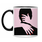 Кружка двухцветная