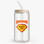 Банка с бамбуковой крышкой