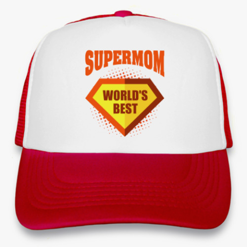 Кепка-тракер SUPERMOM world's best