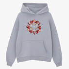 Толстовка худи оверсайз