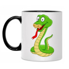 Кружка двухцветная