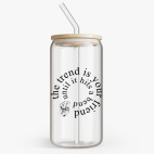 Банка с бамбуковой крышкой