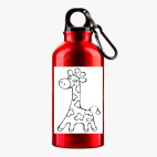 Металлическая бутылка 400 мл UV-DTF