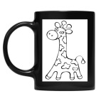 Кружка цветная UV-DTF