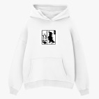 Толстовка худи оверсайз