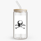 Банка с бамбуковой крышкой