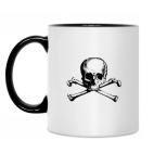 Кружка двухцветная