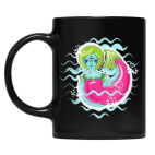 Кружка цветная UV-DTF