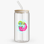 Банка с бамбуковой крышкой