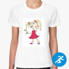 Женская спортивная футболка