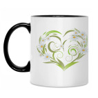 Кружка двухцветная