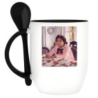 Кружка с ложкой