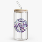 Банка с бамбуковой крышкой