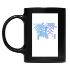 Кружка цветная UV-DTF