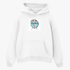 Толстовка худи оверсайз