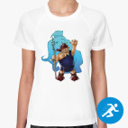 Женская спортивная футболка