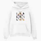 Толстовка худи оверсайз