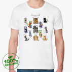 Мужская футболка органик