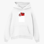 Толстовка худи оверсайз