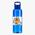 Прозрачная спортивная бутылка