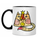 Кружка двухцветная