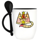 Кружка с ложкой