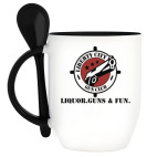 Кружка с ложкой