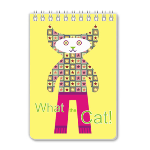 Блокнот What the Cat