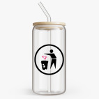 Банка с бамбуковой крышкой