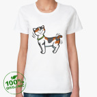 Женская футболка органик