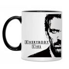 Кружка двухцветная