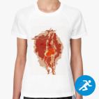 Женская спортивная футболка