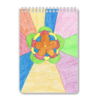 Блокнот А5 &#039;Яркий цветок&#039;