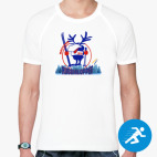 Мужская спортивная футболка