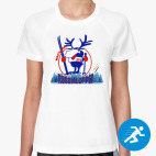 Женская спортивная футболка