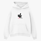 Толстовка худи оверсайз