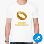 Мужская спортивная футболка